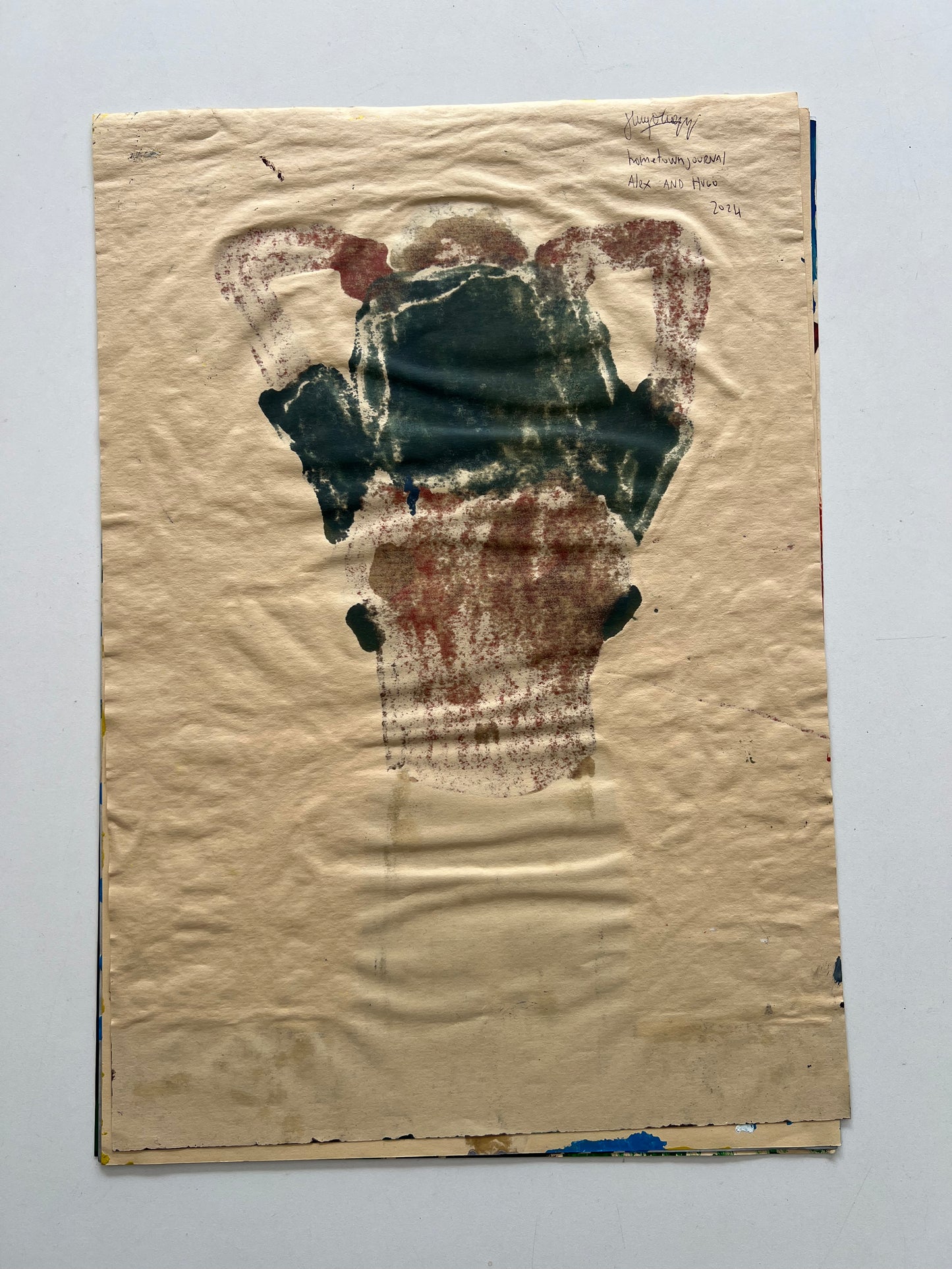 Preparatory Painting for Valeria's Portrait