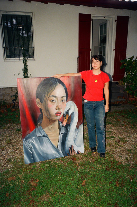 A day in the studio with Manon Blet