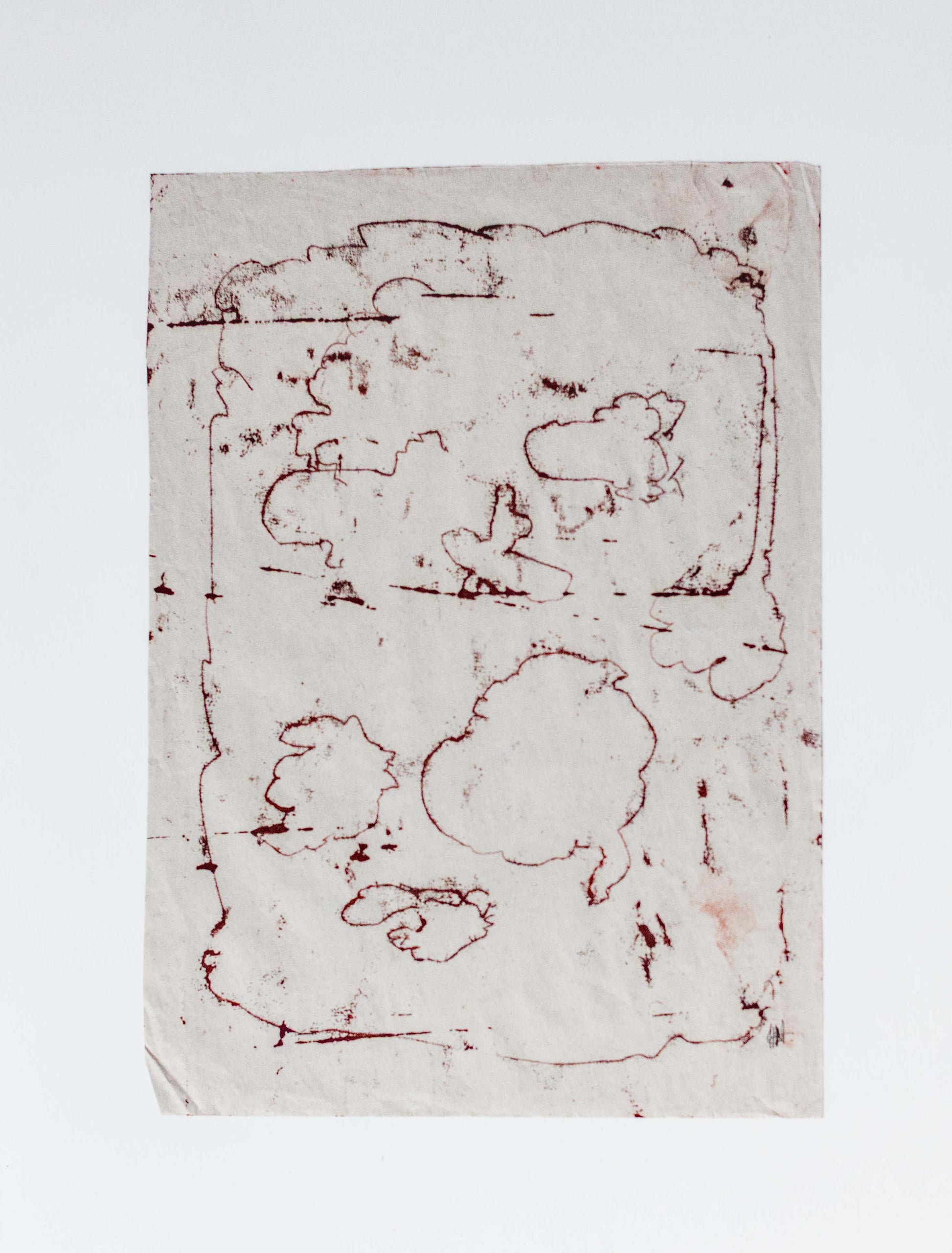 monotype by Hugo winder-lind