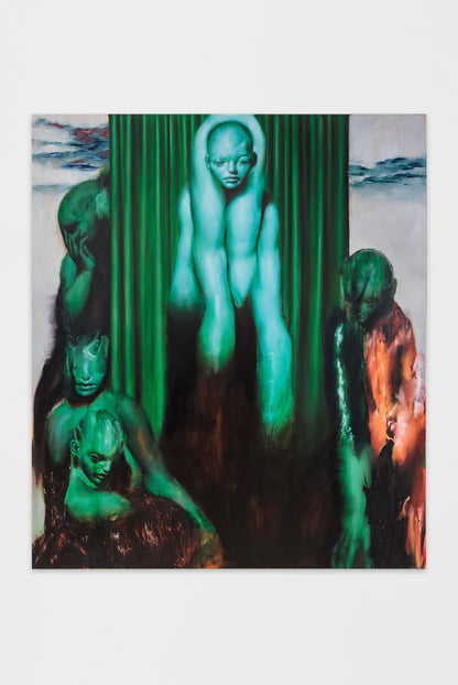 Sacred Study, Green (2026) - Théo Viardin