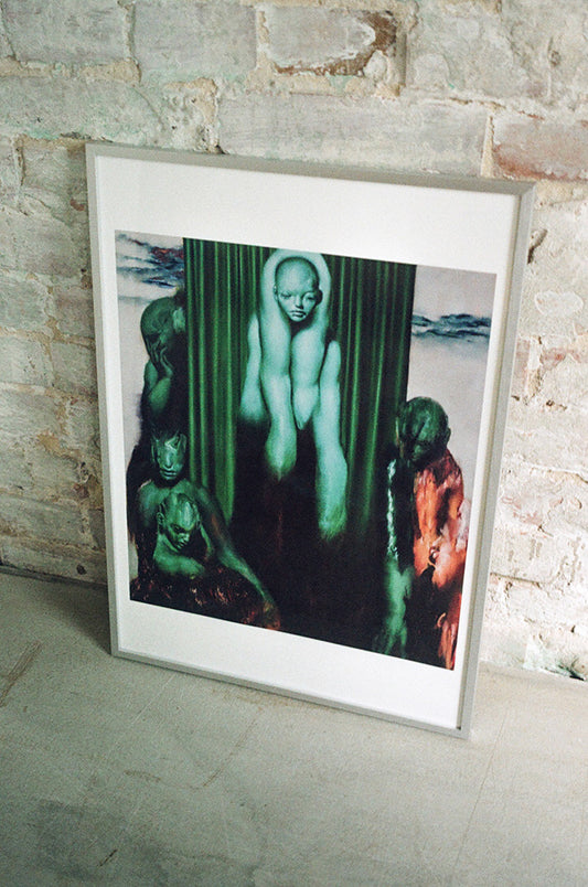Sacred Study, Green (2026) - Théo Viardin