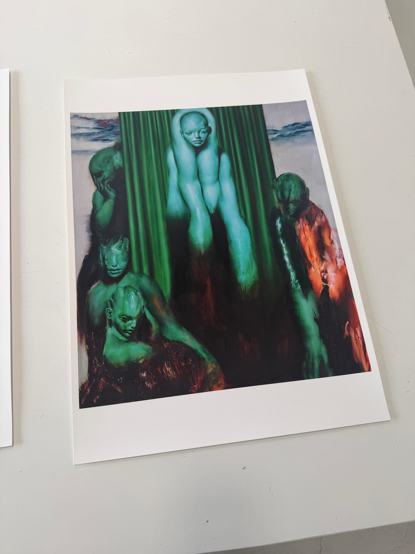 Sacred Study, Green (2026) - Théo Viardin