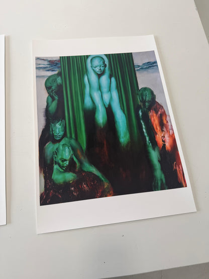 Sacred Study, Green (2026) - Théo Viardin